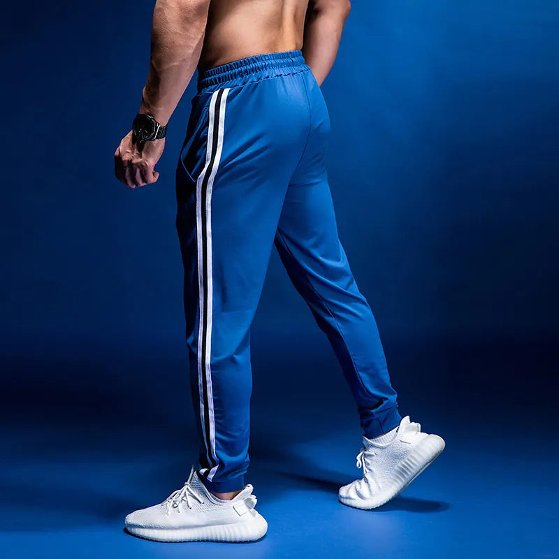 Calça esportiva masculina de algodão grosso