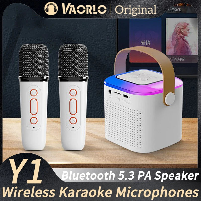 Microfone sem fio Karaoke alto-falante