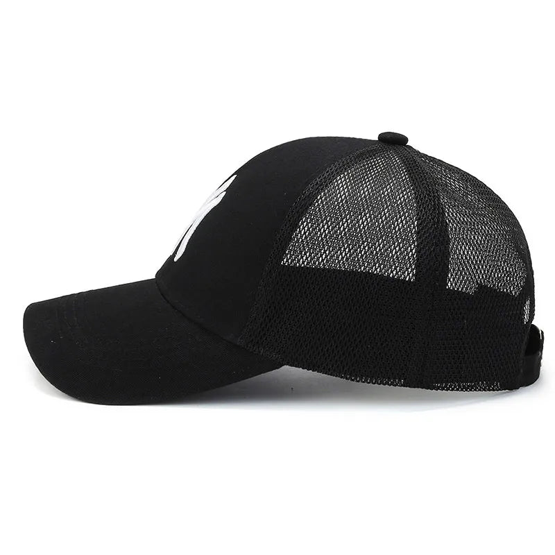 bonés Unisex respirável snapback