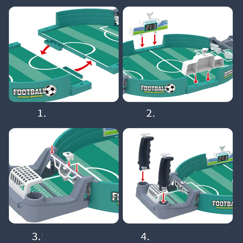 Tabuleiro de jogo interativo de futebol  para crianças