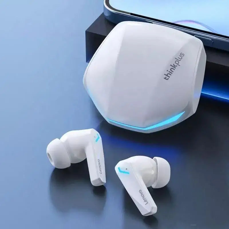 Lenovo-GM2 Pro Sem Fio, Bluetooth 5.3 Fones De Ouvido, Auriculares Esportivos, Jogos, Baixa Latência, Modo Duplo, Auscultadores De Música, Novo