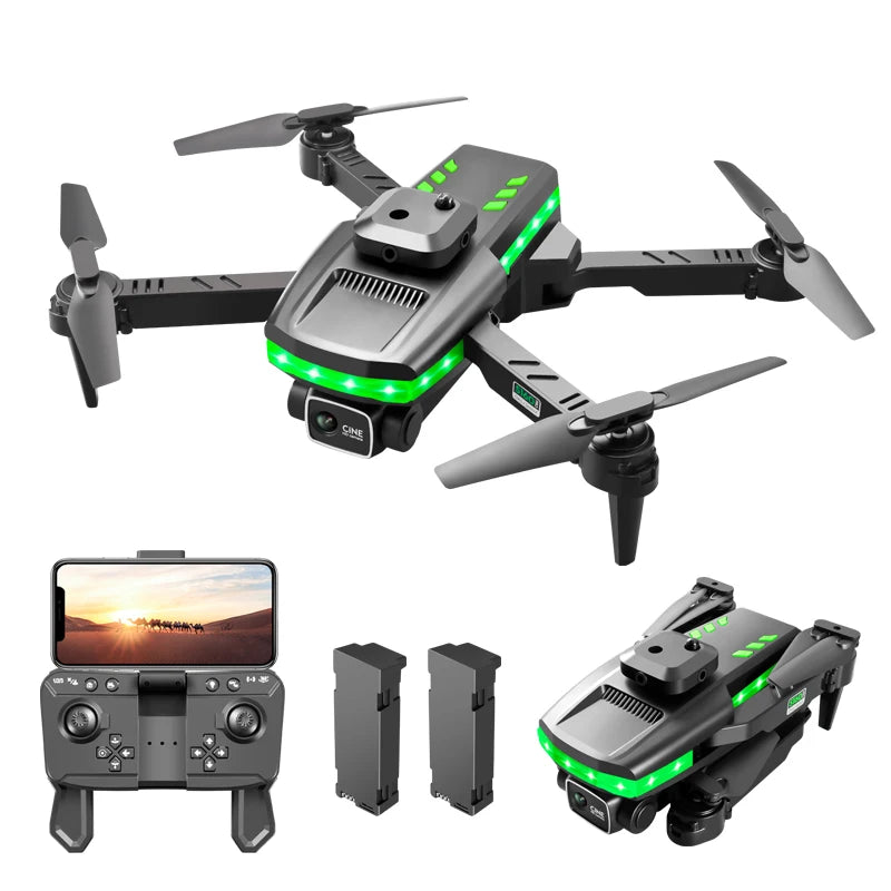 Drone para crianças, Mini Helicóptero, Quadcopter, Vídeo Profissional Presente, Brinquedo, 4K, WiFi, FPV, 360 Roll, Novo