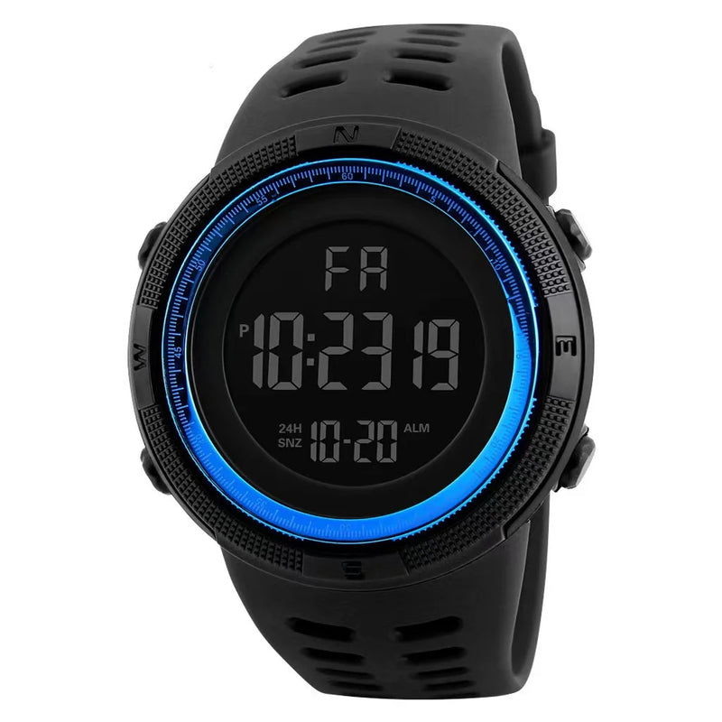 Multifuncional Luminous LED Sports Watch para homens, relógio eletrônico para estudantes, celebridade na Internet, elegante, ao ar livre, adultos,