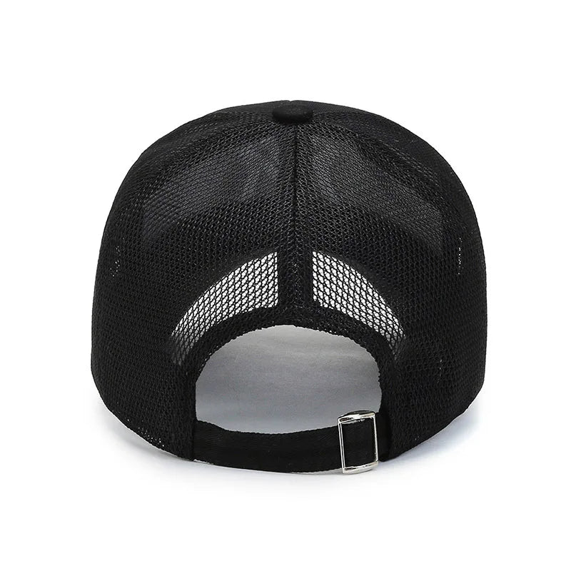 bonés Unisex respirável snapback