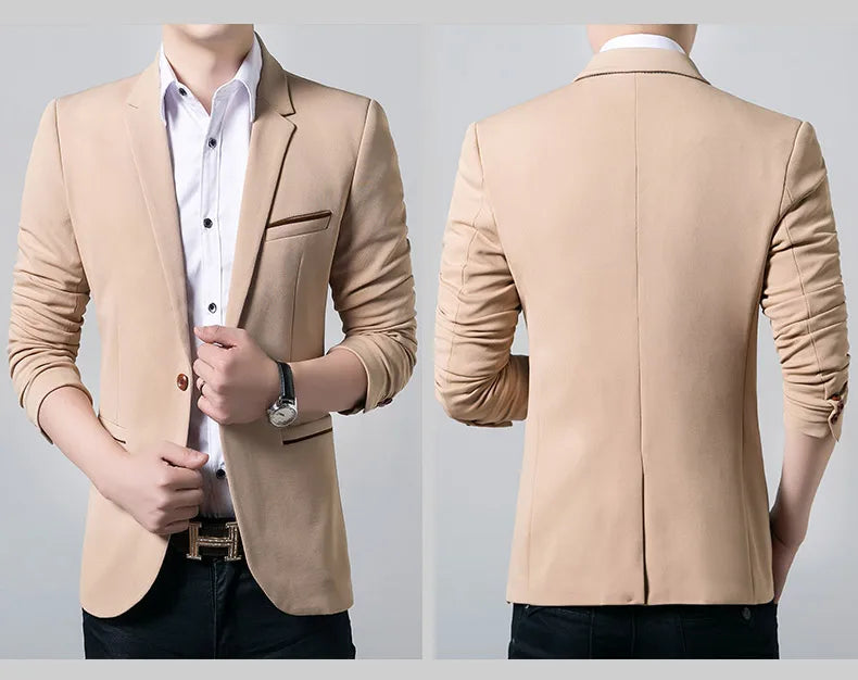 Blazer casual masculino