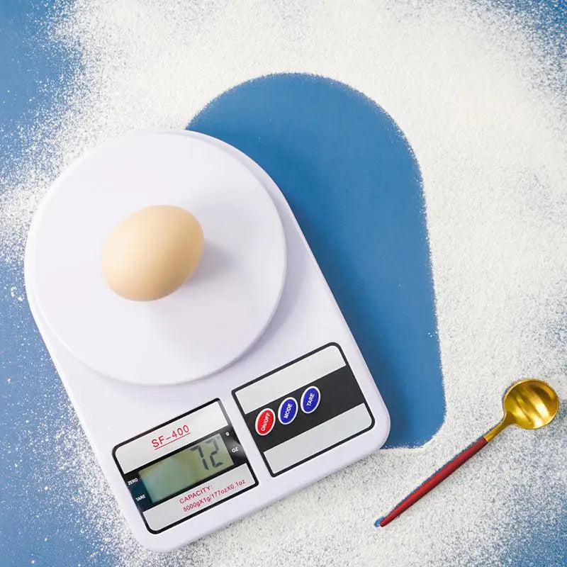 Balança Digital para cozinha com Alta Precisão 10kg Dieta Nutrição